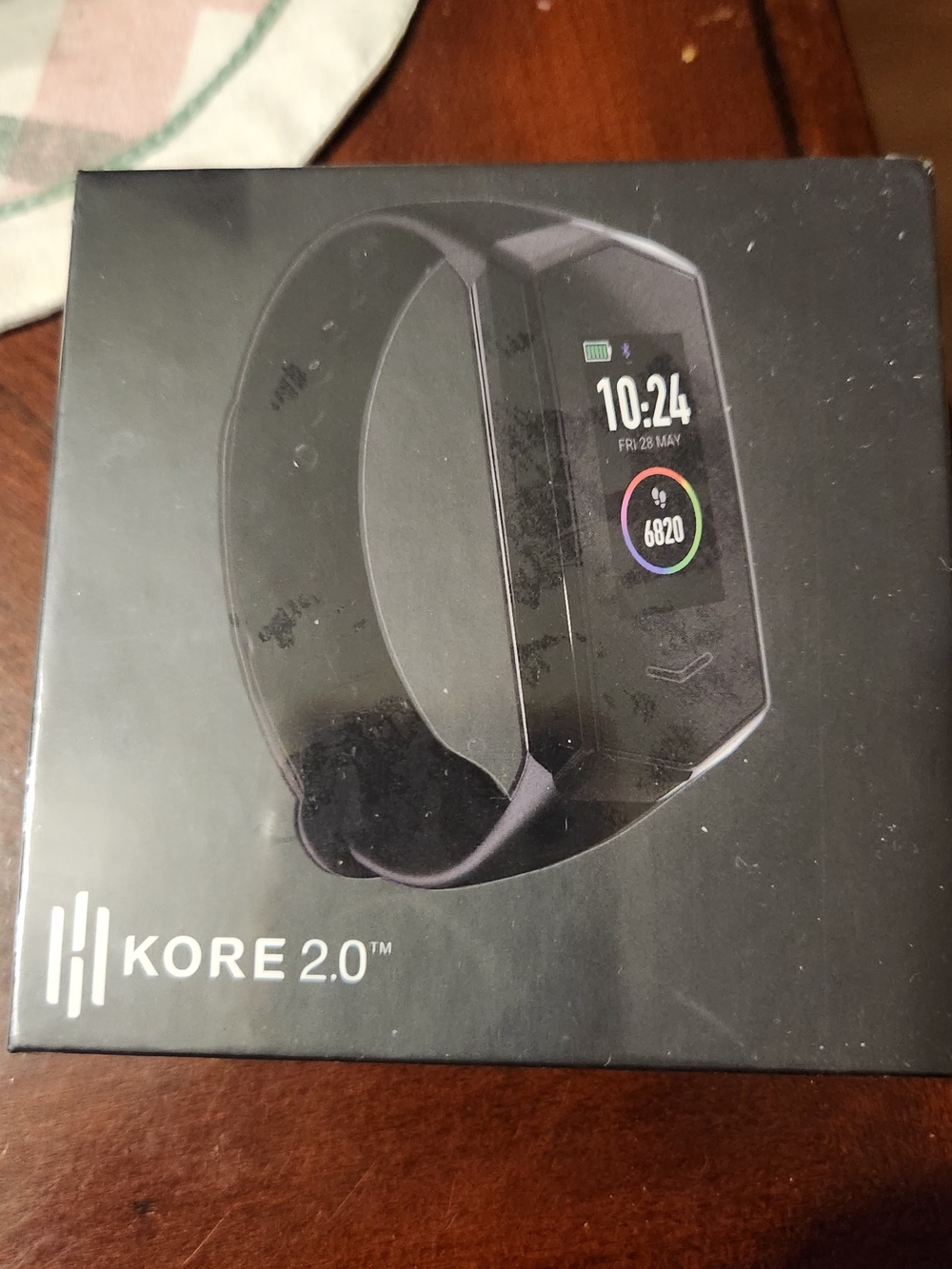 Black Fitness Tracker Smart Band